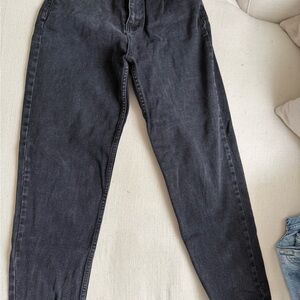 Vibrant Black/Dark Grey Skinny Jeans